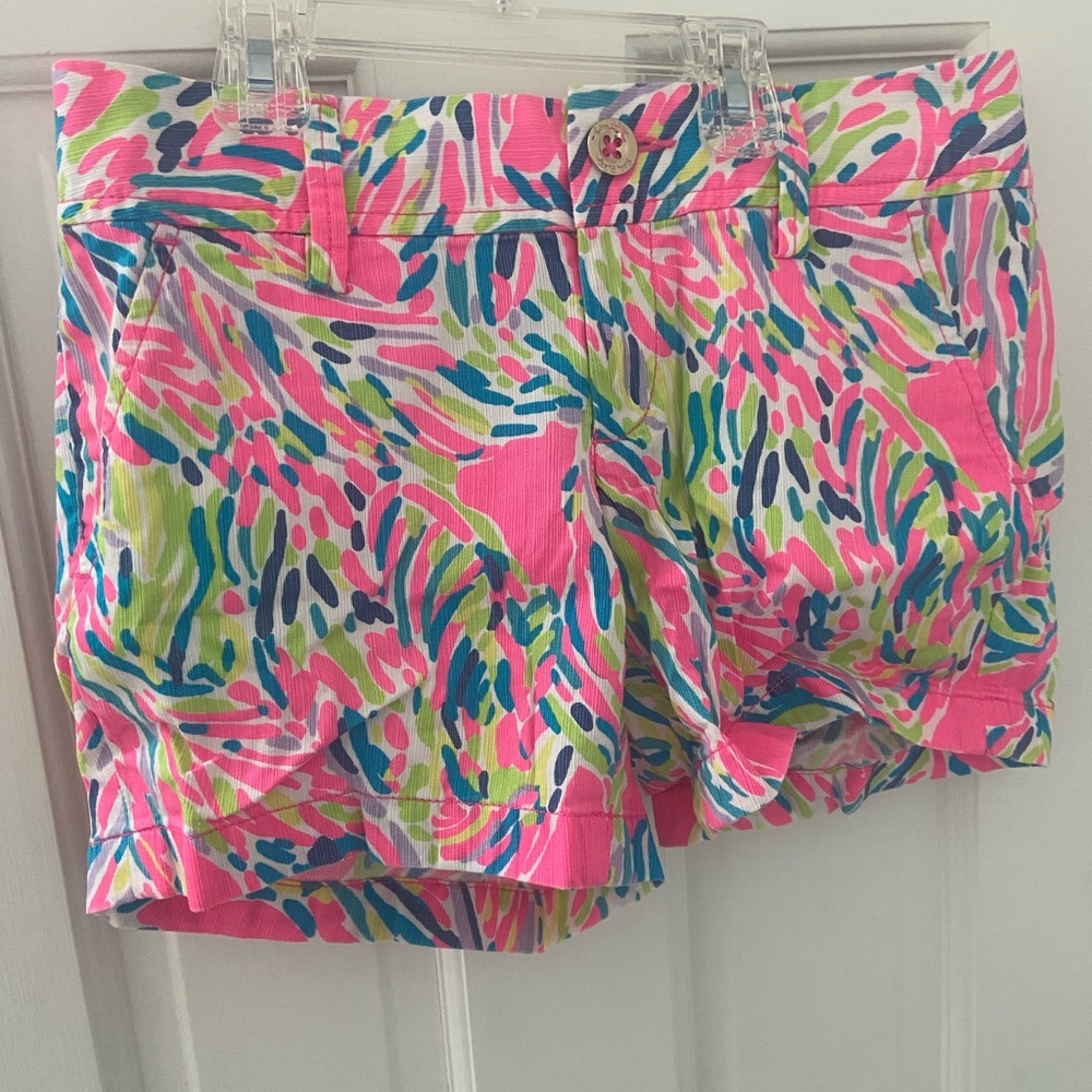 Lilly Pulitzer, Bright Patterned, Womens Shorts - image 1